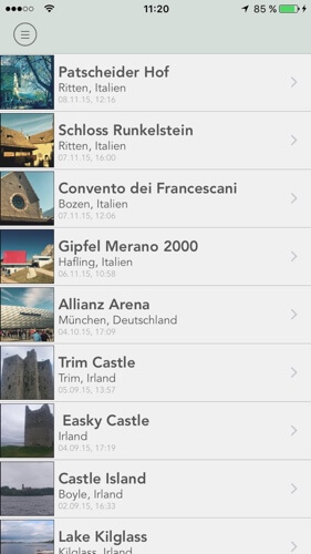 Smipty iOS Spotline Screenshot